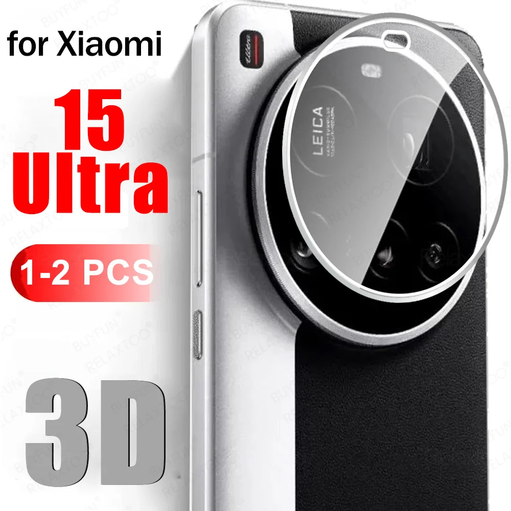 Photography Xiaomi 15 Ultra - Protecteur de caméra HD incurvé 3D,