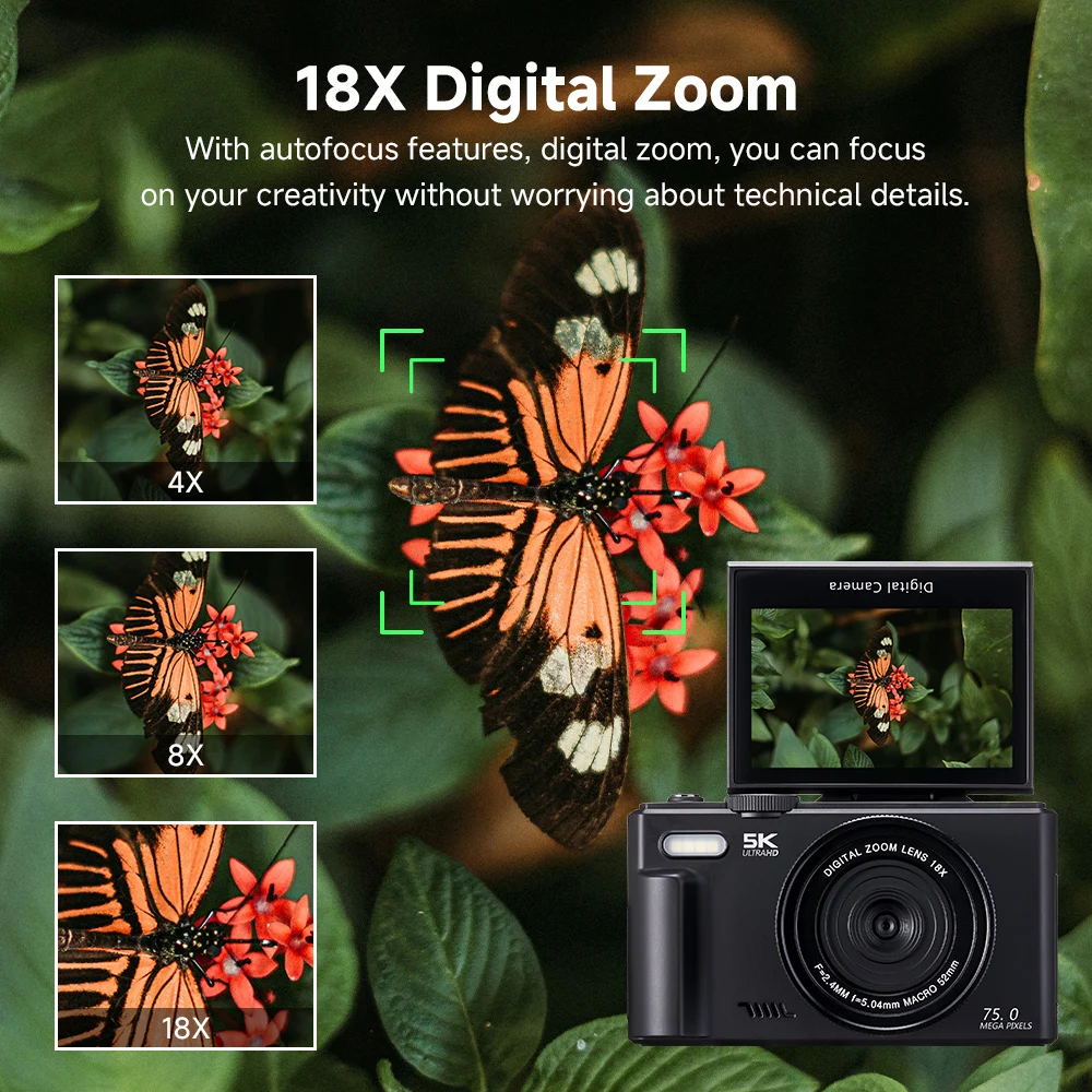 Appareil photo numérique 75MP  - Photography Nature Images avis et prix
