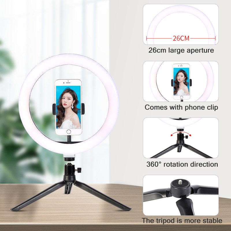 Anneau lumineux Led pour Selfi - Photography Umbrella Lighting Kit avis et prix