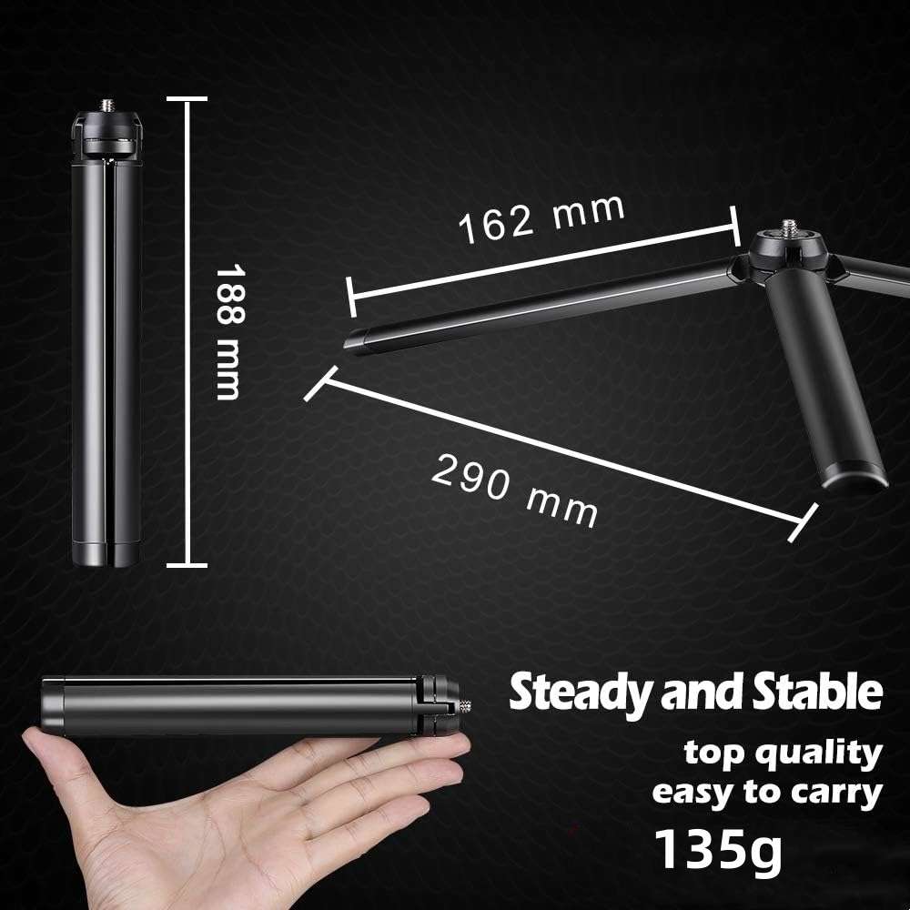 Mini trépied de bureau en méta - Camera Tripod Carbon avis et prix