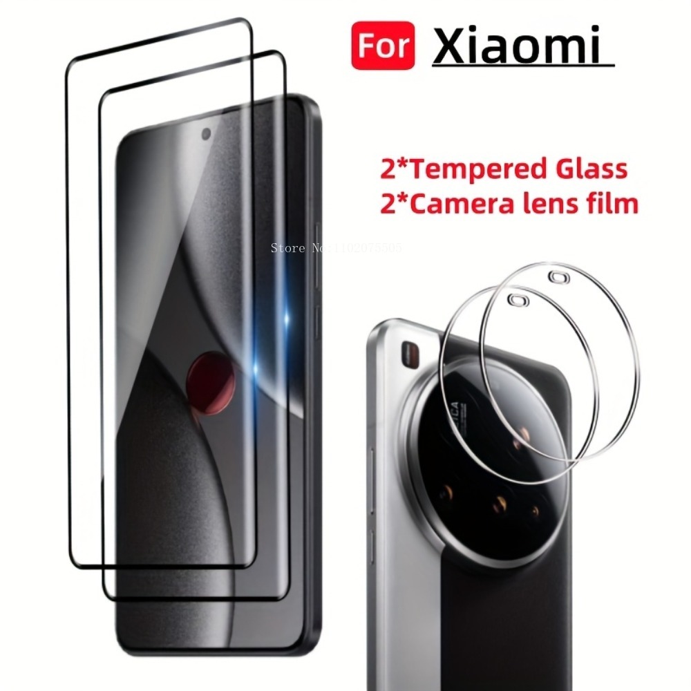 [4-en-1] 2 pièces verre trempé - Xiaomi Photography Kit 15 Ultra avis et prix