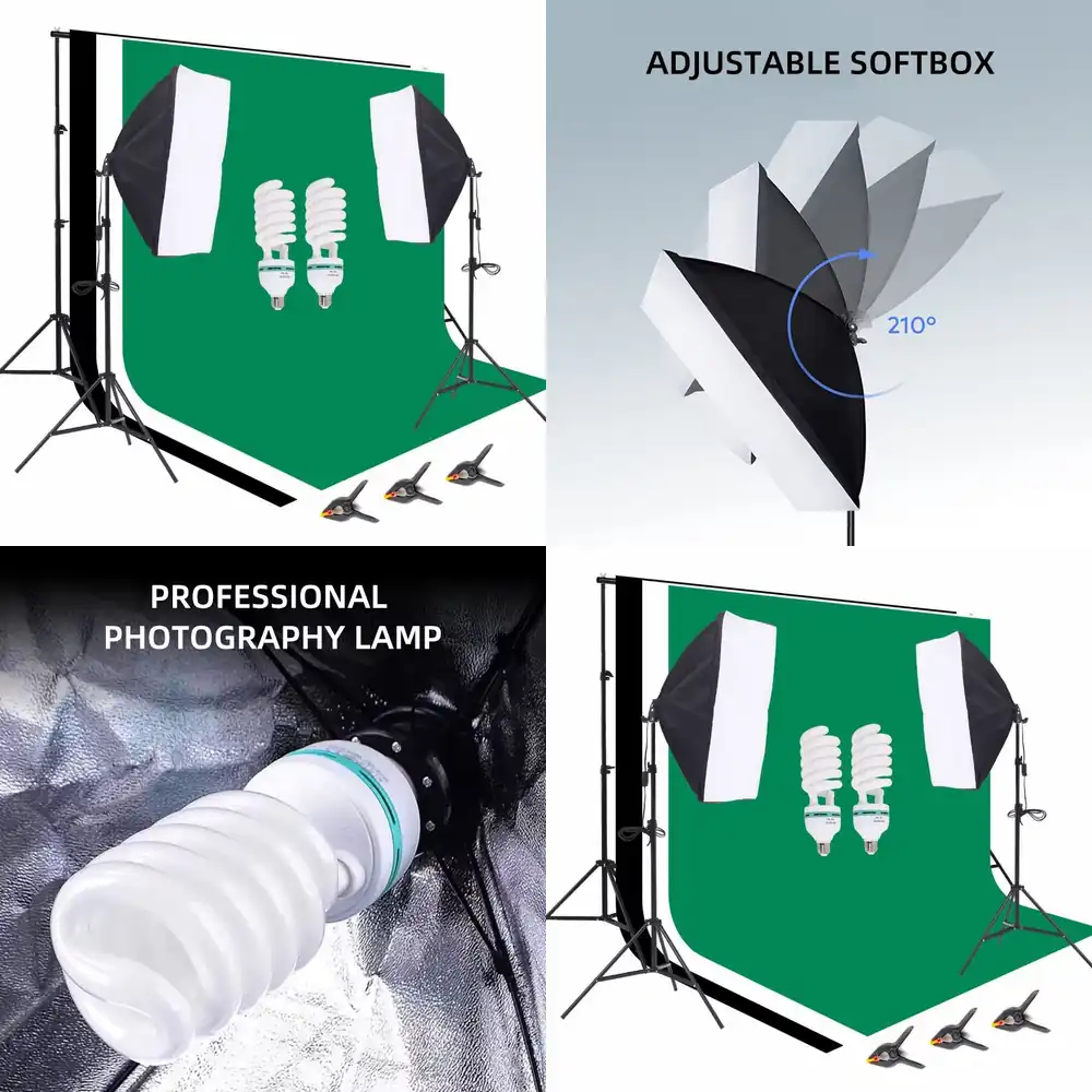 Kit d'éclairage portable pour  - Photography Umbrella Lighting Kit avis et prix