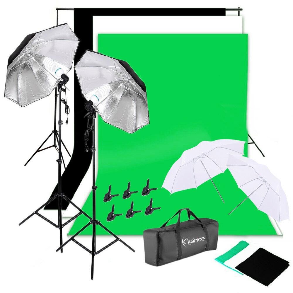 Kit d'éclairage pour studio ph - Photography Umbrella Lighting Kit avis et prix