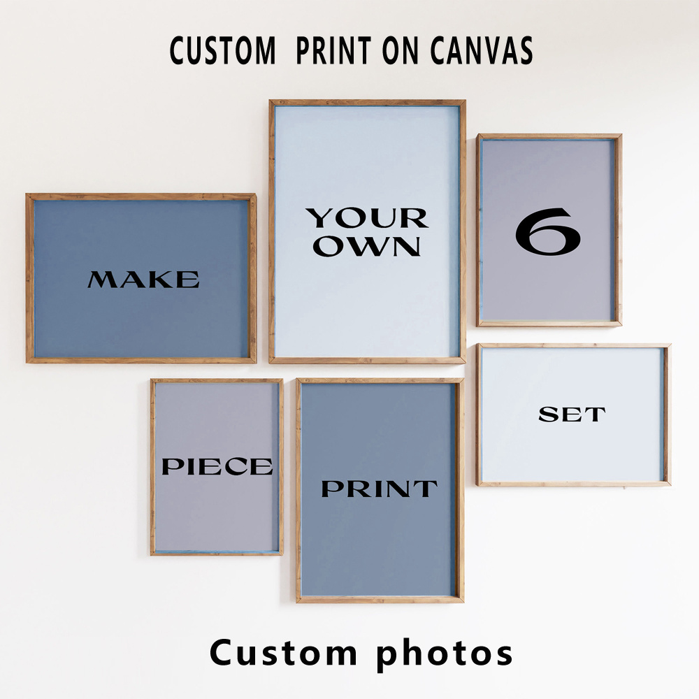 Lot de 6 impressions sur toile - Photography Gallery avis et prix