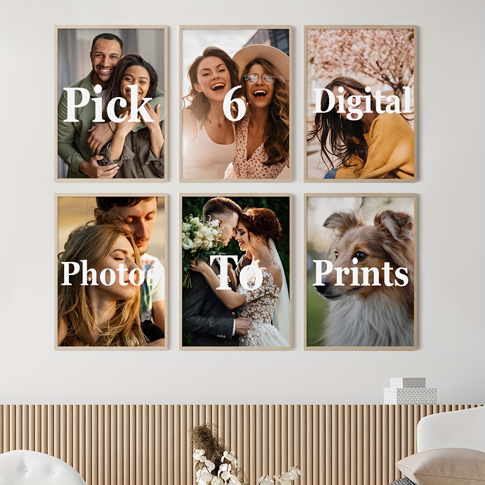 Lot de 6 impressions sur toile - Photography Gallery avis et prix